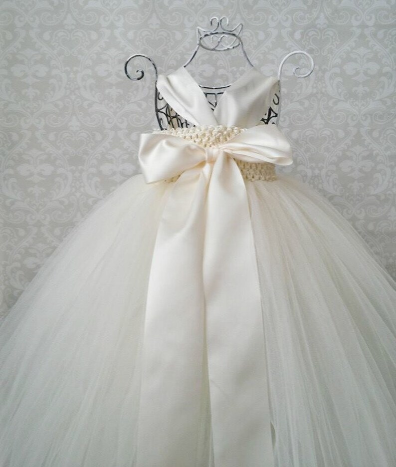 Cream And Pink Flower Dress