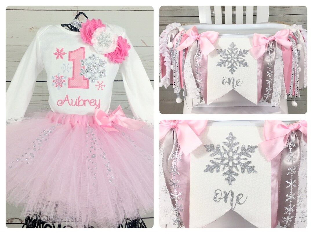 Christmas Nutcracker High Chair Banner - Winter Onederland 1st Birthday Decor With Sugar Plum Fairy Theme