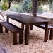 Dana reviewed Outdoor Farm House Table: Made from Salvaged Wood