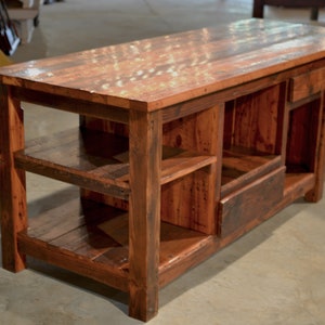 Custom Farm House Kitchen Island