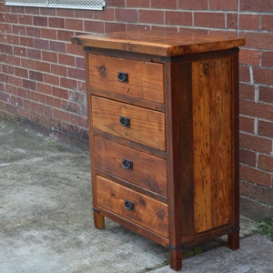 4-Drawer Tall Dresser image 4