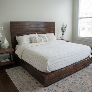Rustic Box Bed Frame