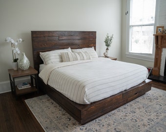 Rustic Box Bed Frame