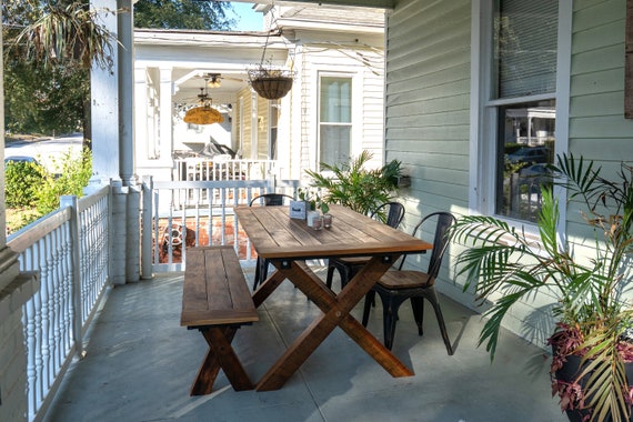 Outdoor front porch table discount