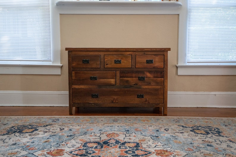 6-Drawer Wide Dresser image 2