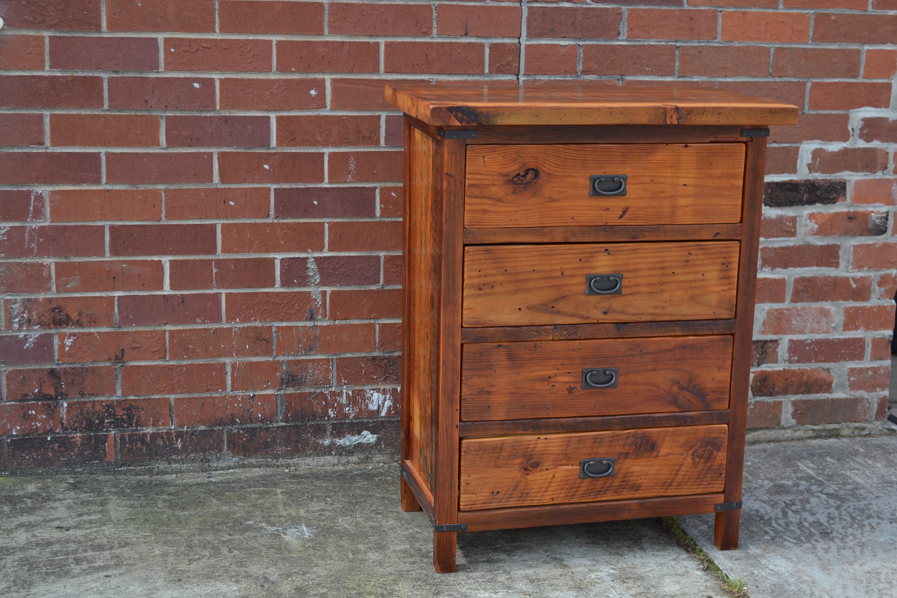 4 drawer Tall Dresser Etsy
