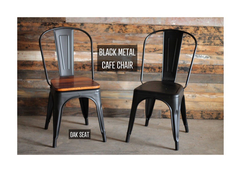 Metal Cafe Chairs image 2