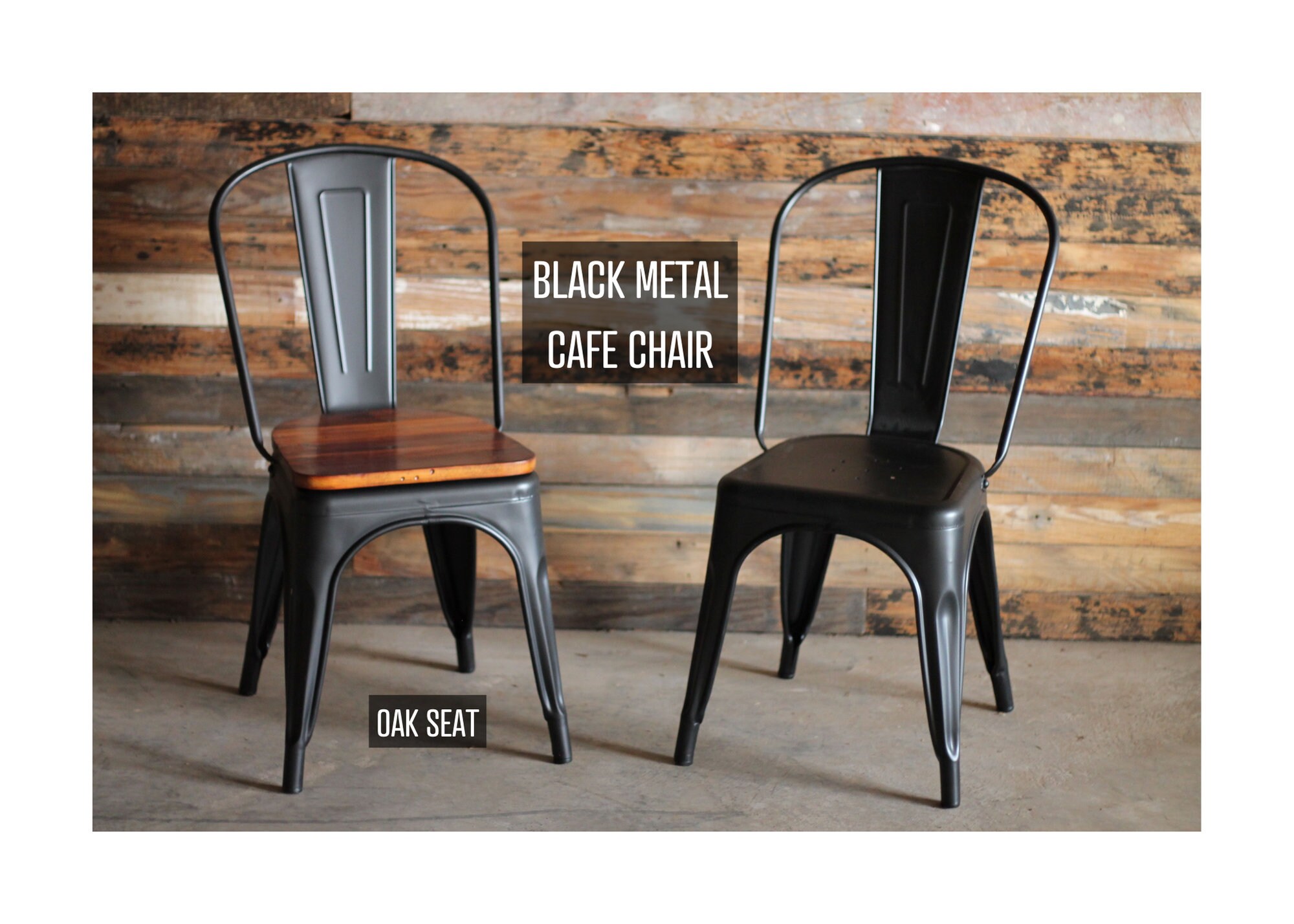 Metal Cafe Chairs Etsy UK
