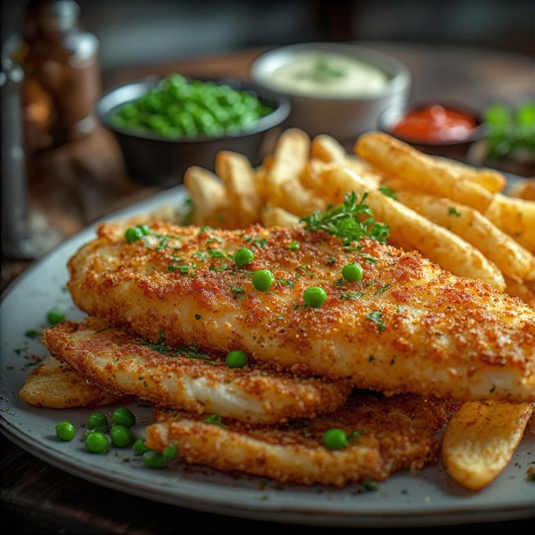 RECIPE Easy Air-fried CHIPPY Style Fish Recipe Fake Away Instant ...