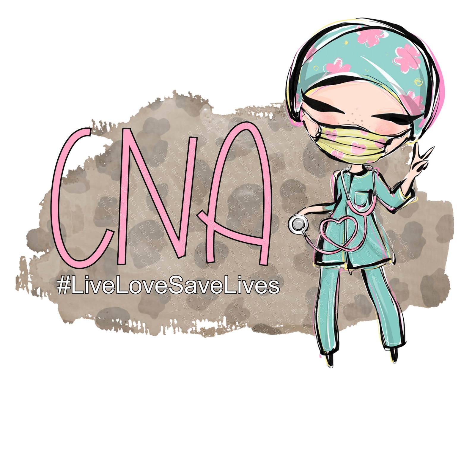 CNA Nurse Assistant Essesntial Workers Sticker Decal Cup Etsy