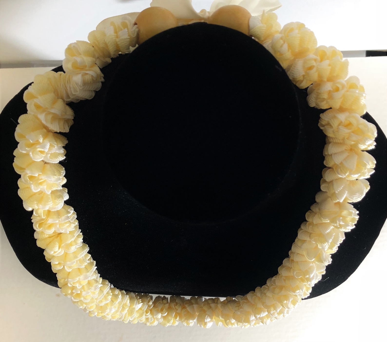 Ribbon Lei Pikake Blossom Ivory and White Hawaiian Wedding Etsy