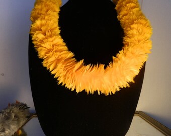 DIY Hawaiian Ilima Feather Lei Kit With Instructions 3rd Hand to