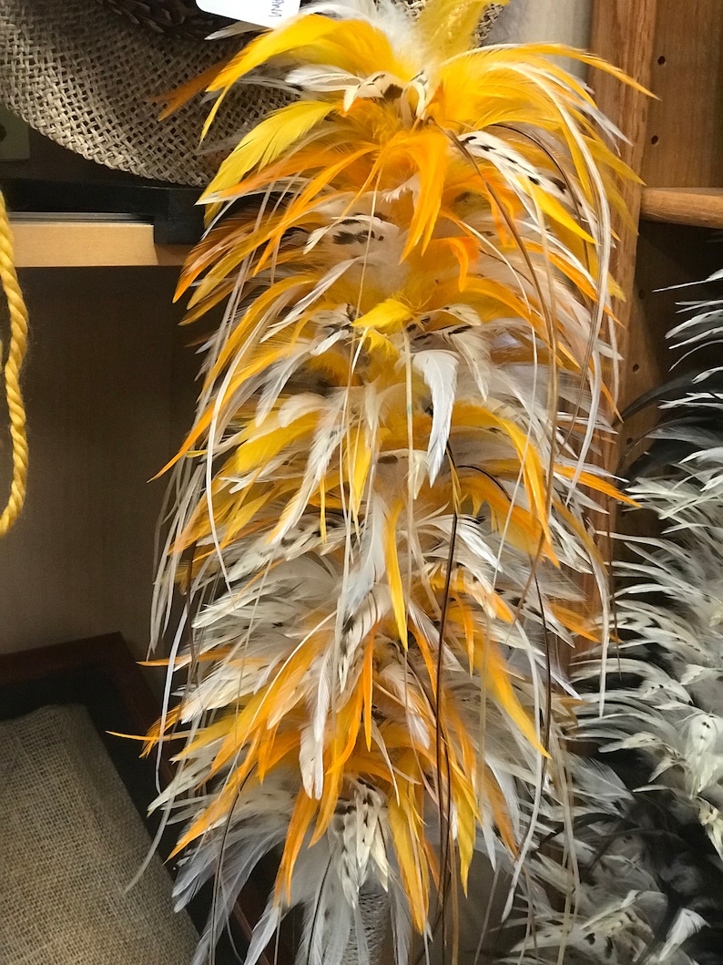 Hawaiian Feather Kahili Custom for Traditional Hawaiian Pono - Etsy