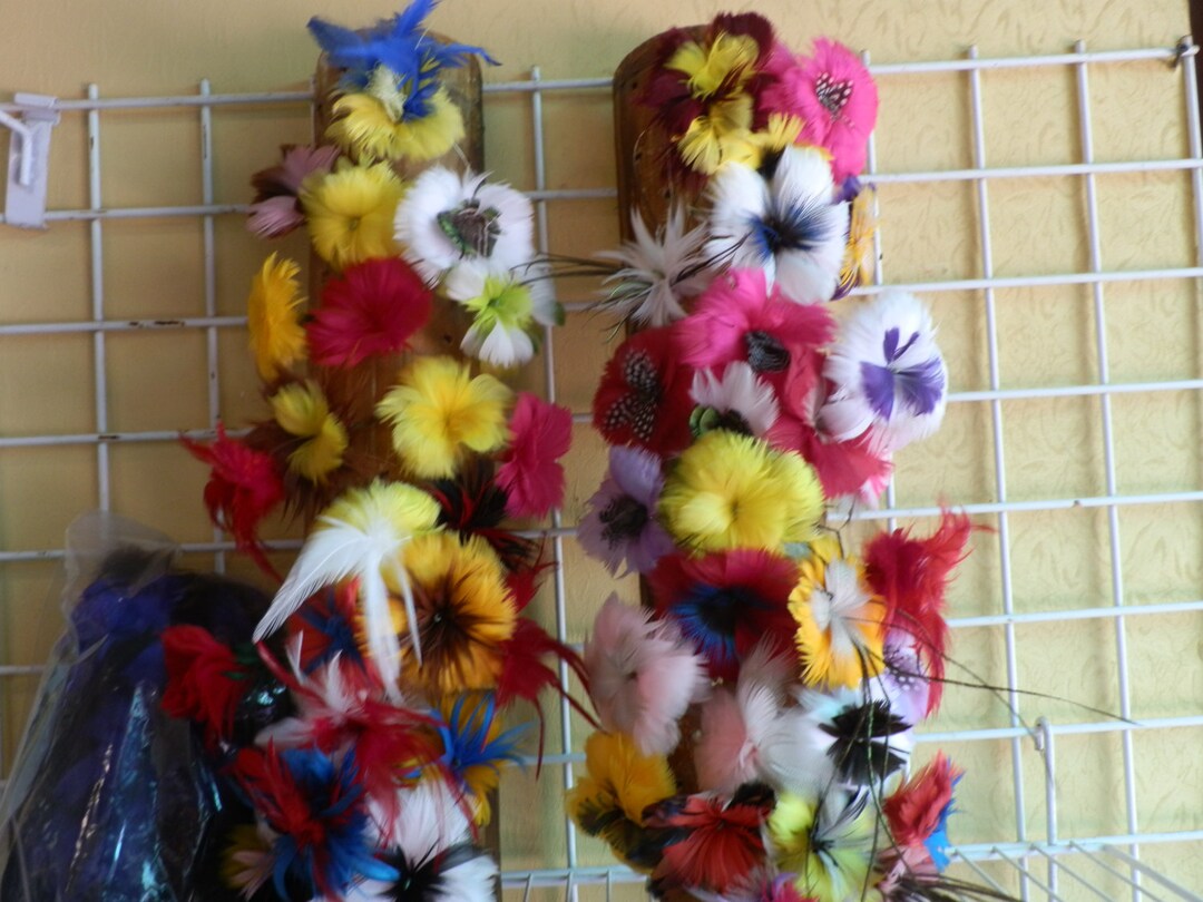 Feather Flower Tutorial Diy Feather Flower Tutorial Start Your Own Business! Your Creativity ...