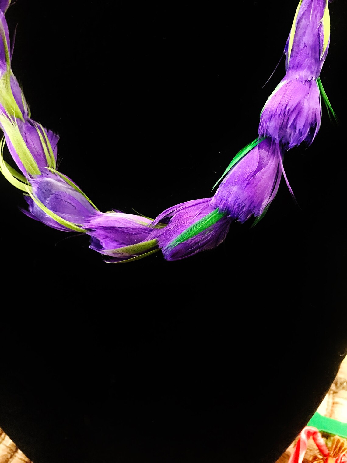 Maui rosebud lei lokelani leis graduation lei hulu hawaiian Etsy