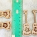 24 miniature wood ukulele christmas holiday ornament made in maui mele kalikimaka engraved