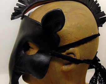 Leather Horse Mask