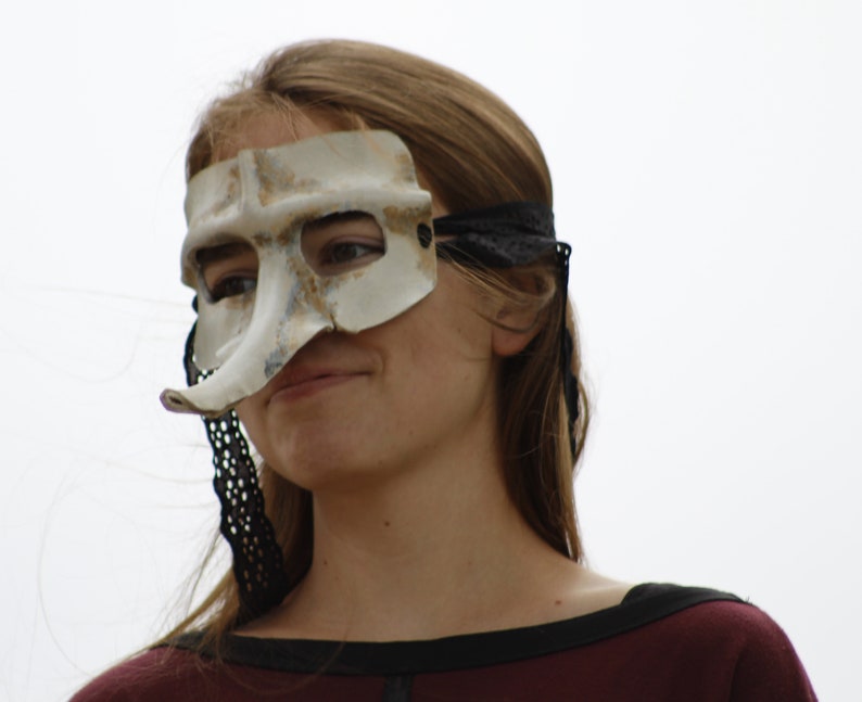 Leather Long Nosed Mask