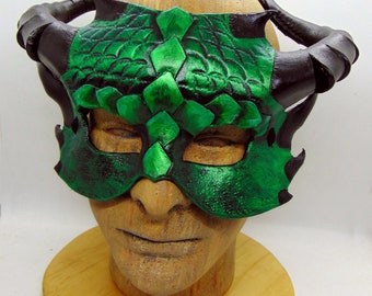 Leather Dragon Mask