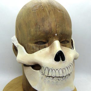 Leather Skull Jaw Mask