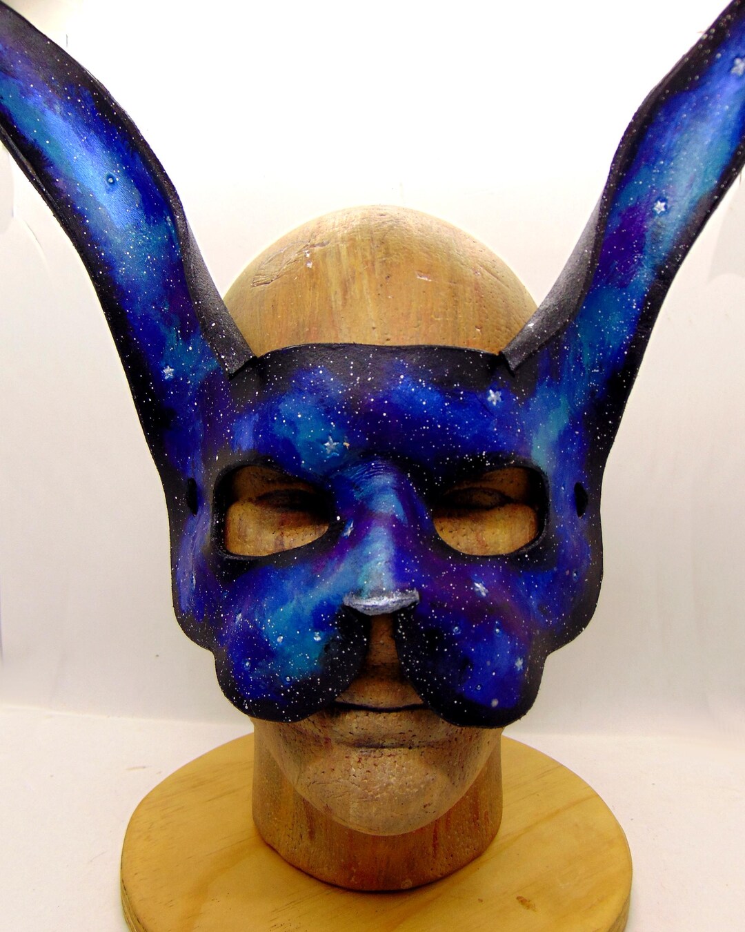 Leather Galaxy Bunny Rabbit Mask - Etsy