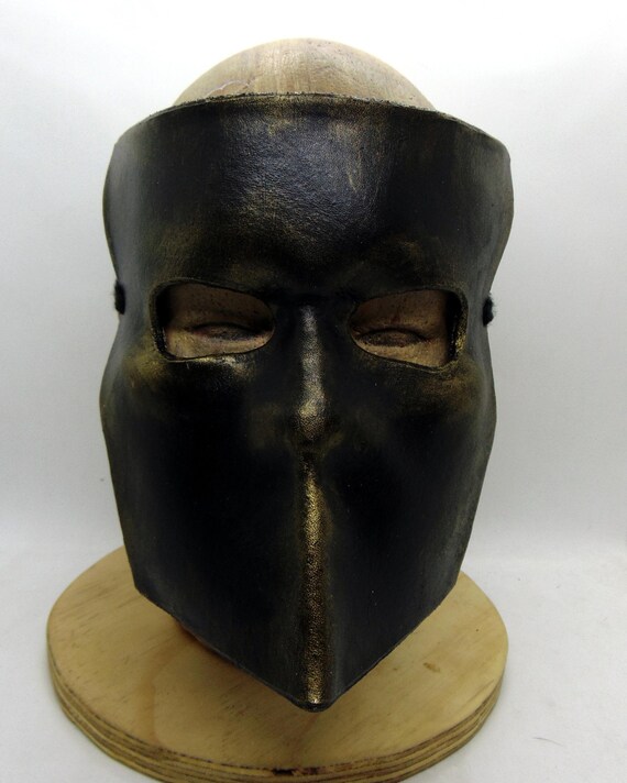 Leather Bauta Mask - Etsy