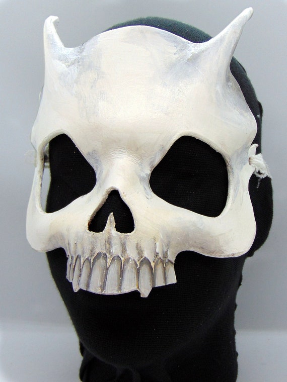 Lederen Devil Skull Mask Nederland
