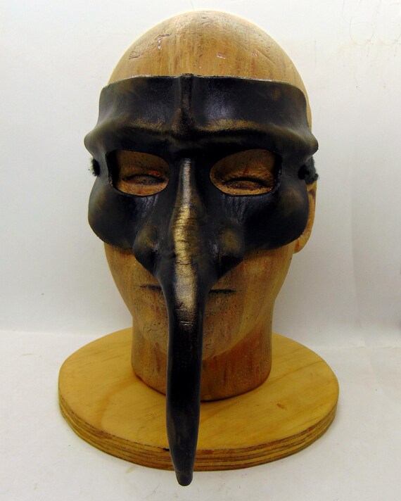 Leather Zanni Mask - Etsy