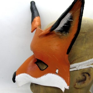 Leather Fox Mask