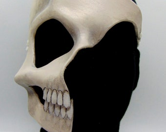 Leather Skull  Half Mask