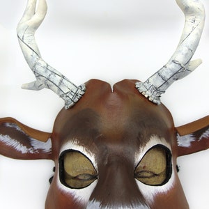 Leather Stag Deer Mask image 2