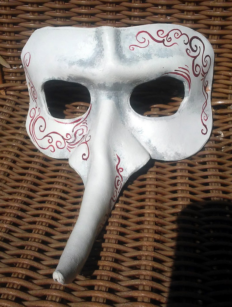 Leather Long Nosed Mask