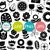 Digital Garden Digital Stamp Pack Black and White Clipart / Flowers ...