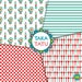 Lovely Kitchen Digital Paper Pack - Kitchen Patterns / Kitchen ...
