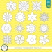 Flowers Digital Stamp Pack - Black and White Clipart / Flower Clipart ...