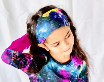 Galaxy Headband with Side Buttons