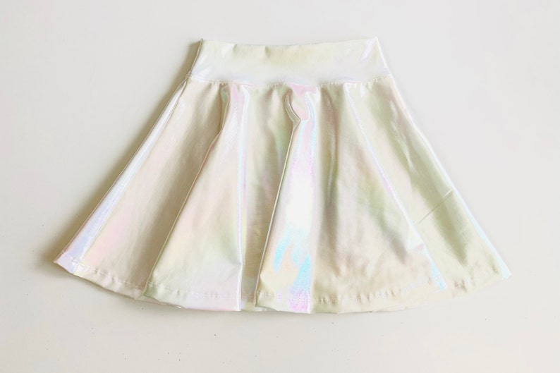 Shimmering Hologram Foil Skirt