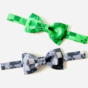Video Game Pixel Bow Ties