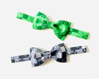 Video Game Pixel Bow Ties