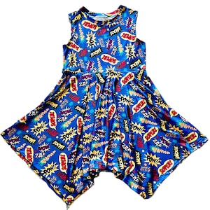 Ka POW! Comic book Super Hero Girls Dress
