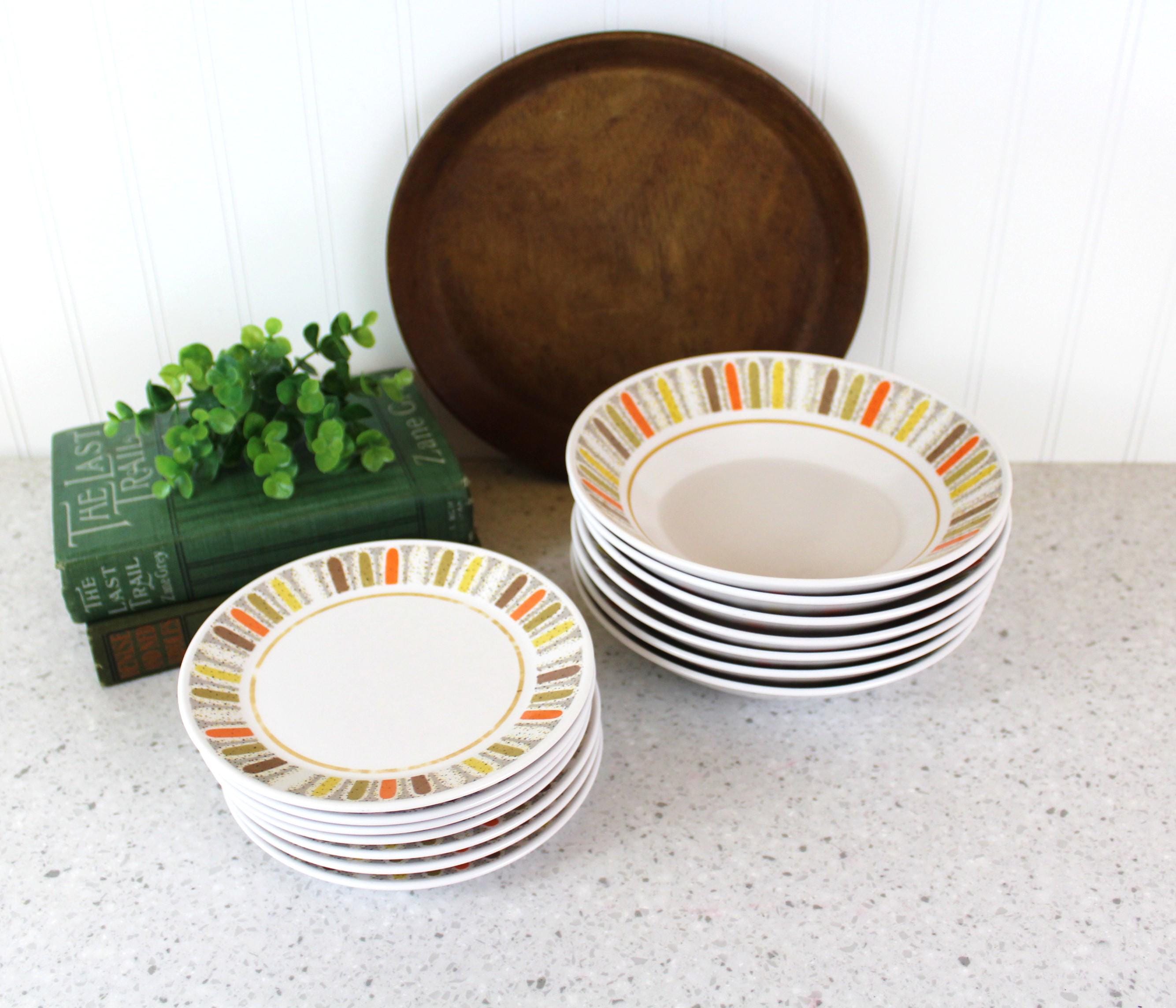 【ヴィンテージ】ノリタケ　プログレッション　マルディグラ　プレート　【9枚】 Vintage Noritake Progression 