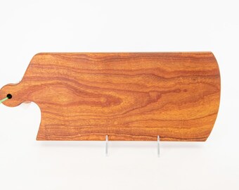 Cutting board, cheese board, serving board, bread board, charcuterie board, Makore wood, tp306