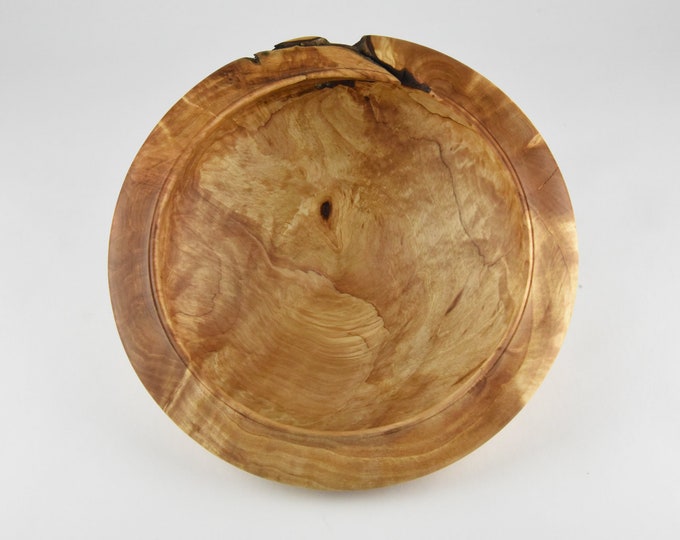 Yellow birch burl bowl, tp22-8