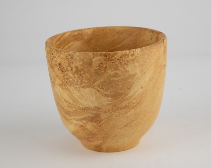 Manitoba maple burl bowl, AF67