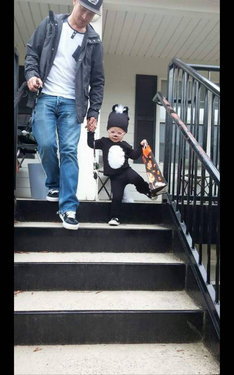 Skunk Costume Halloween Costume Boys Halloween Costume - Etsy