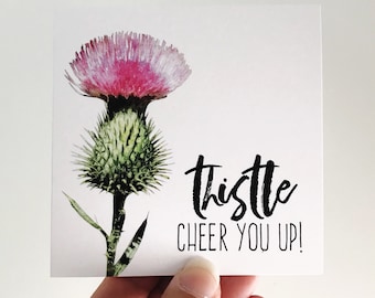 Thistle Cheer You Up Mini Card