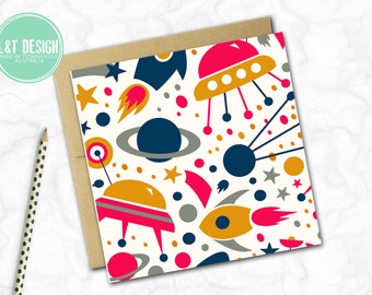 Out of this World Mini Card