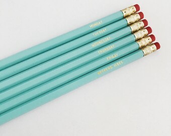 Days of the Week Pencil Pack