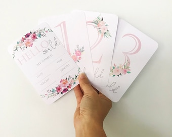 Baby Milestone Cards