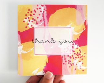 Thank You Card {SUMMER BRIGHTS}